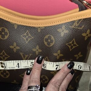 Monogram Brown Small Shoulder Bag